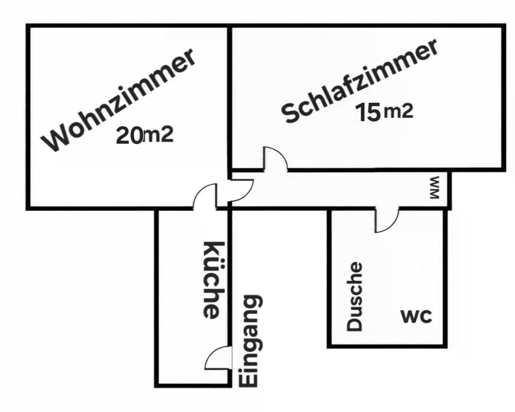Sanierte 2 Zimmer, 58 m², 1100 Wien — Bild 6 von 7
